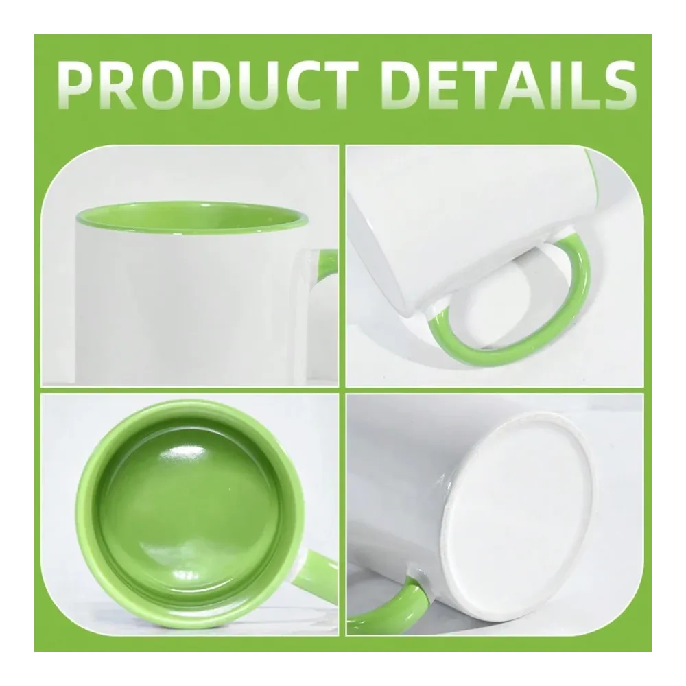 Sublimation Mugs With Colored  - Interior Design Xmas ulasan dan harga