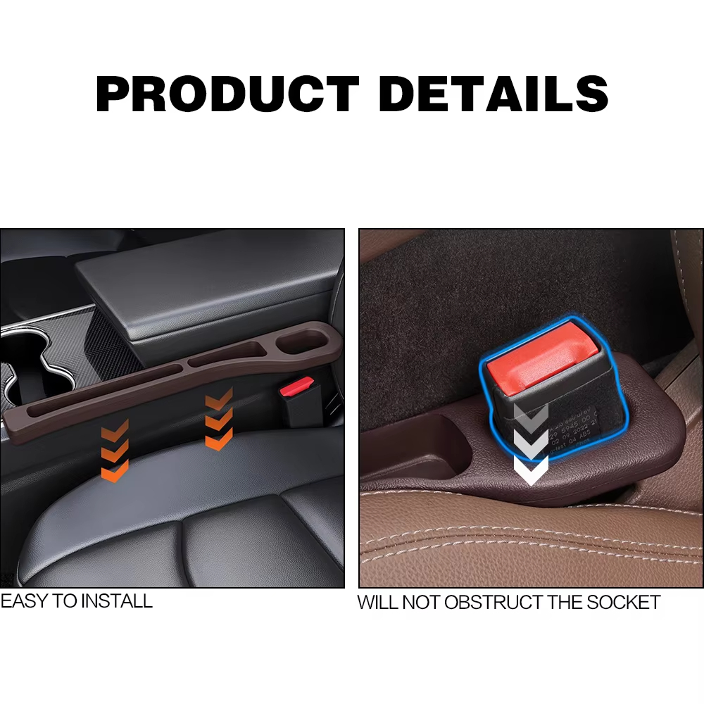 2PCS Car Seat Gap Filler Betwe - Interior Design Application ulasan dan harga