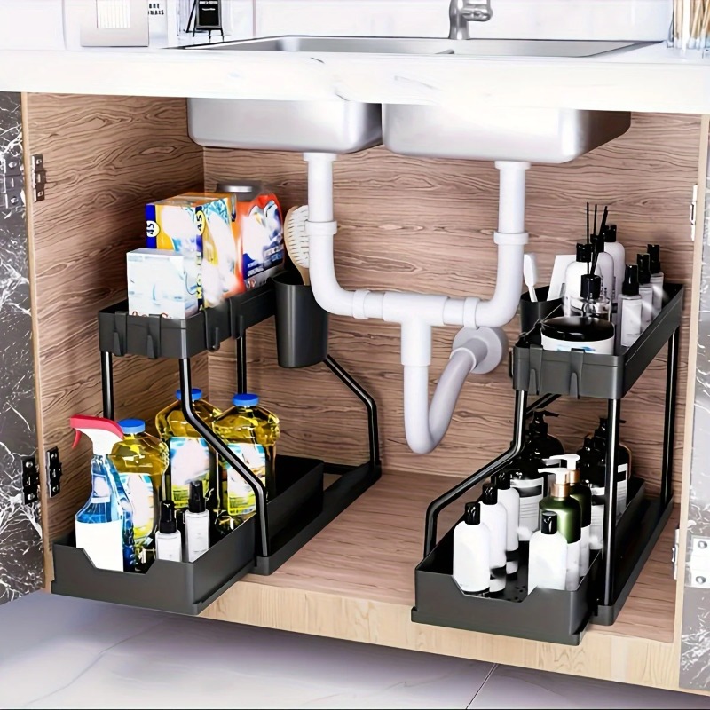 Kitchen Pull-out Shelf Cabinet - Interior Design Apartment ulasan dan harga