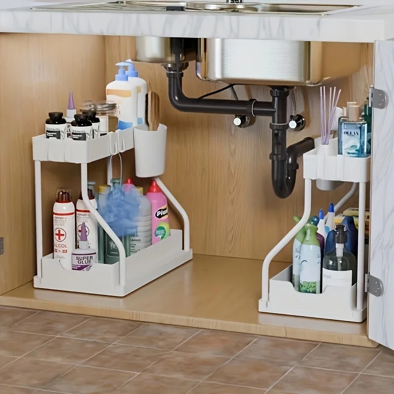 Kitchen Pull-out Shelf Cabinet - Interior Design Apartment ulasan dan harga
