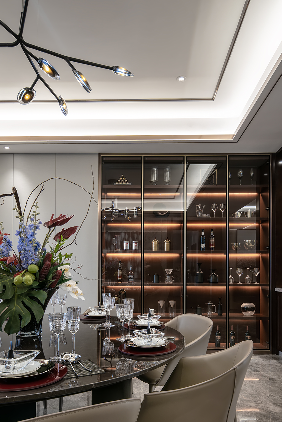 Sanhai Light Interior Design C - Interior Design Lighting Layout ulasan dan harga