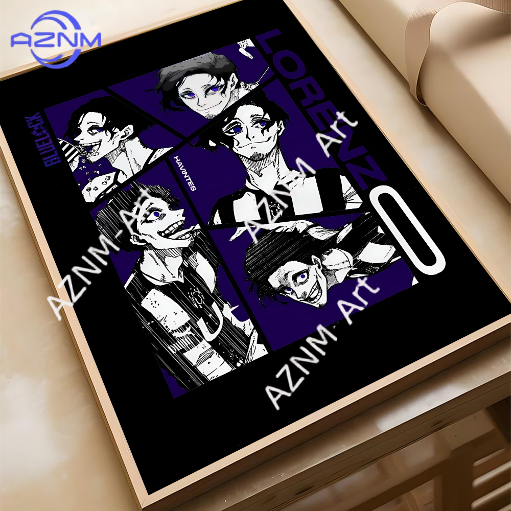 Anime Blue Lock Poster Poster  - Interior Design Apartment ulasan dan harga