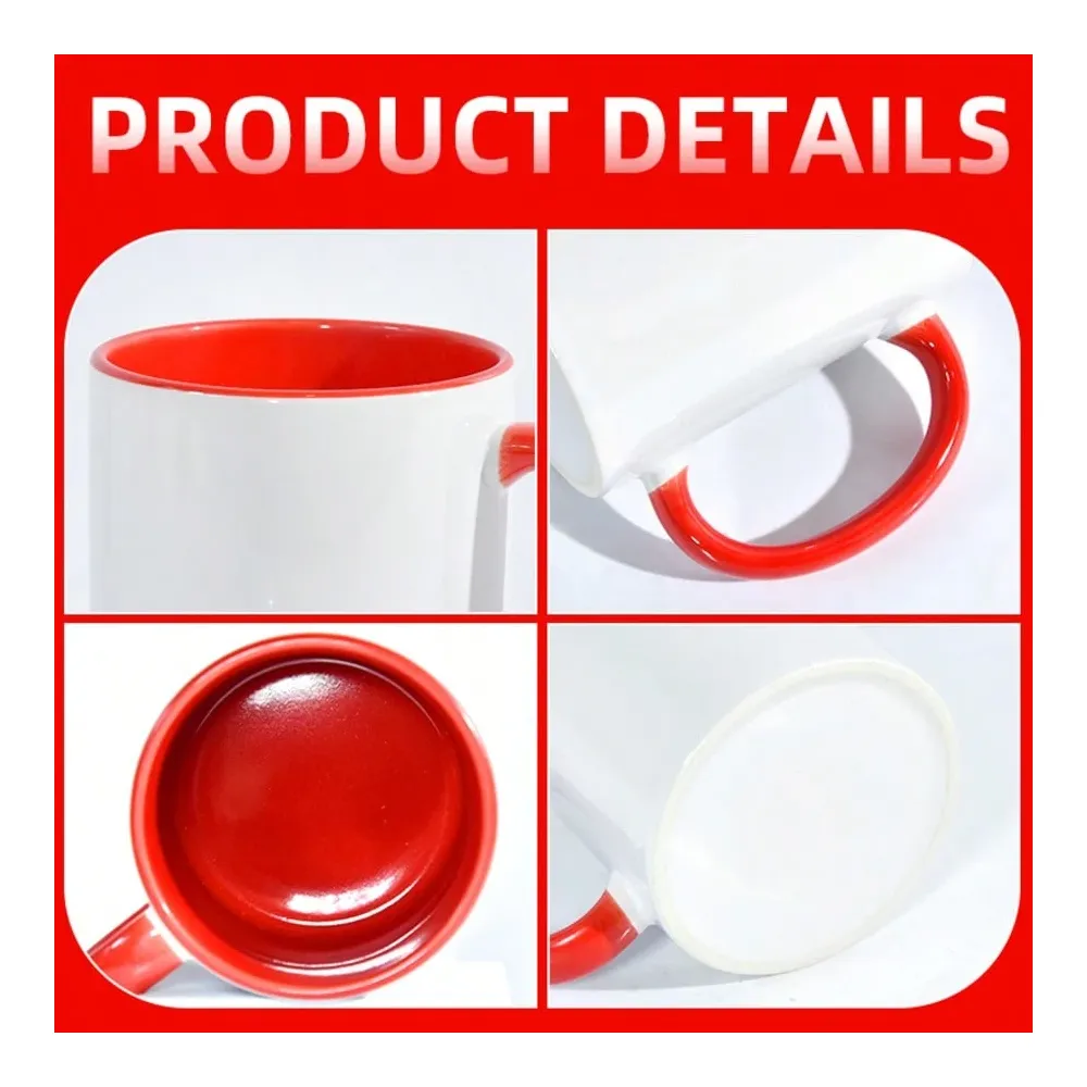 Sublimation Mugs With Colored  - Interior Design Xmas ulasan dan harga