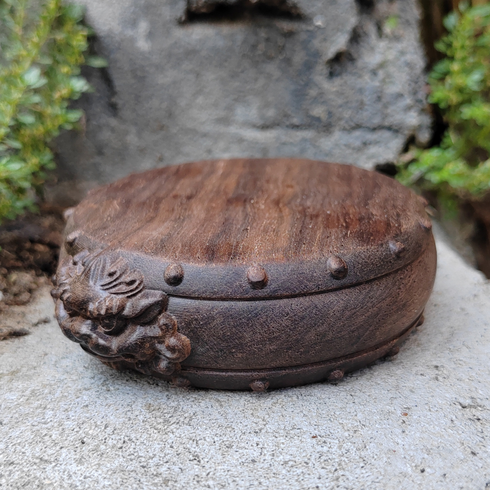 Wooden Solid Drum-Shaped Base  - Interior Design Apartment ulasan dan harga