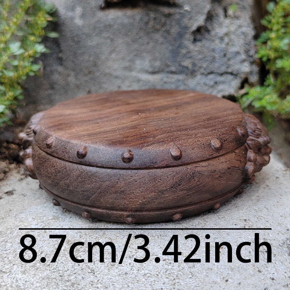 Wooden Solid Drum-Shaped Base  - Interior Design Apartment ulasan dan harga