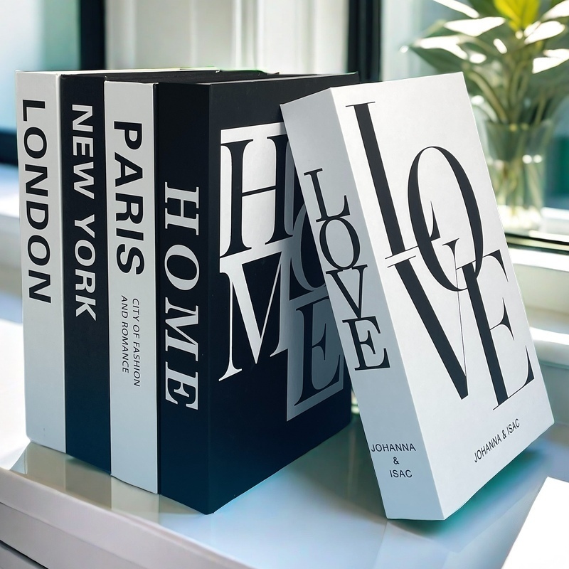Luxury Fake Book Storage Box P - Interior Design New York ulasan dan harga